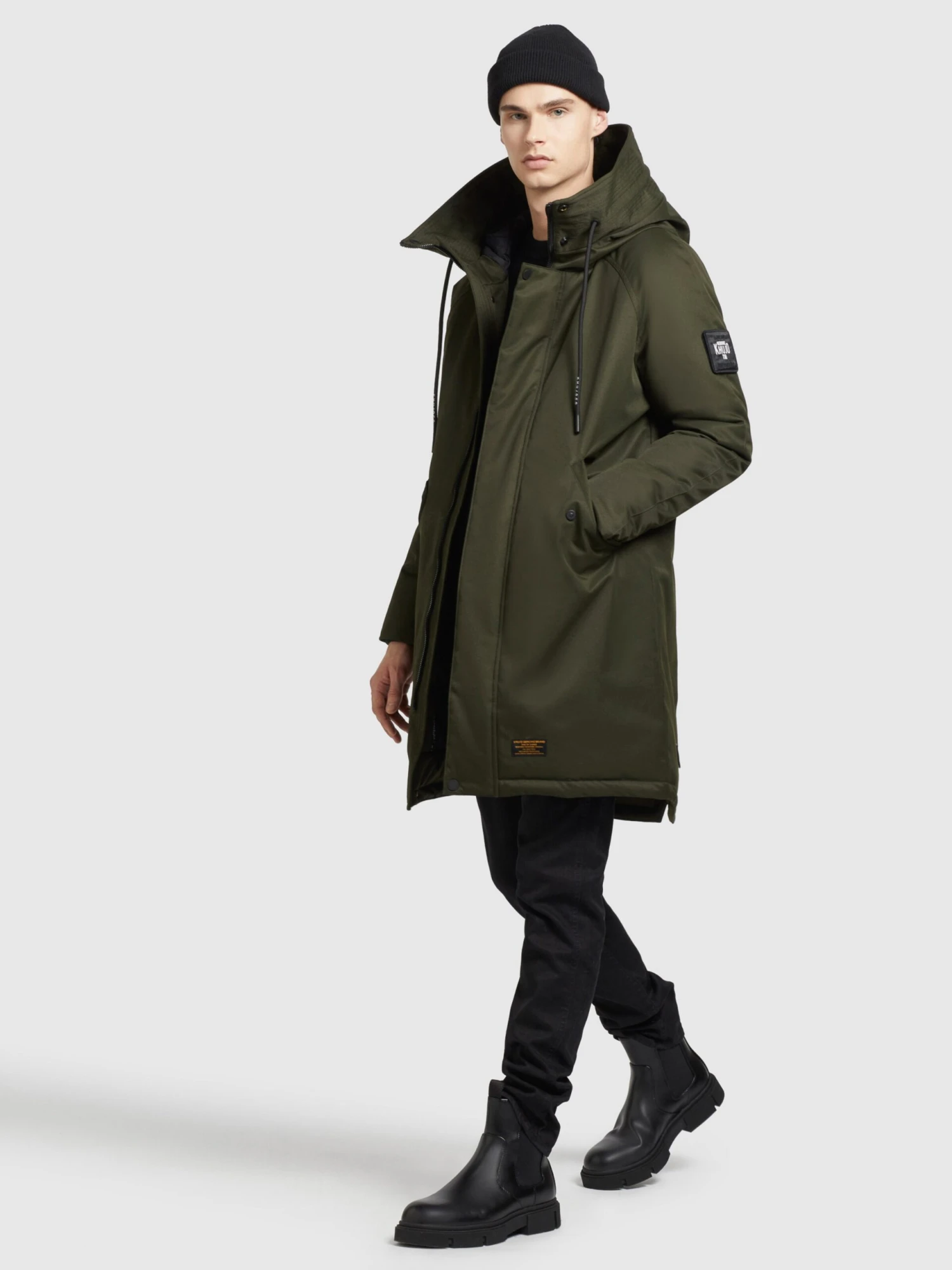 Khujo Wintermantels Winterjas Tuck Heren Olijfgroen 8 Khujo Wintermantels Winterjas Tuck Heren Olijfgroen - Image 6