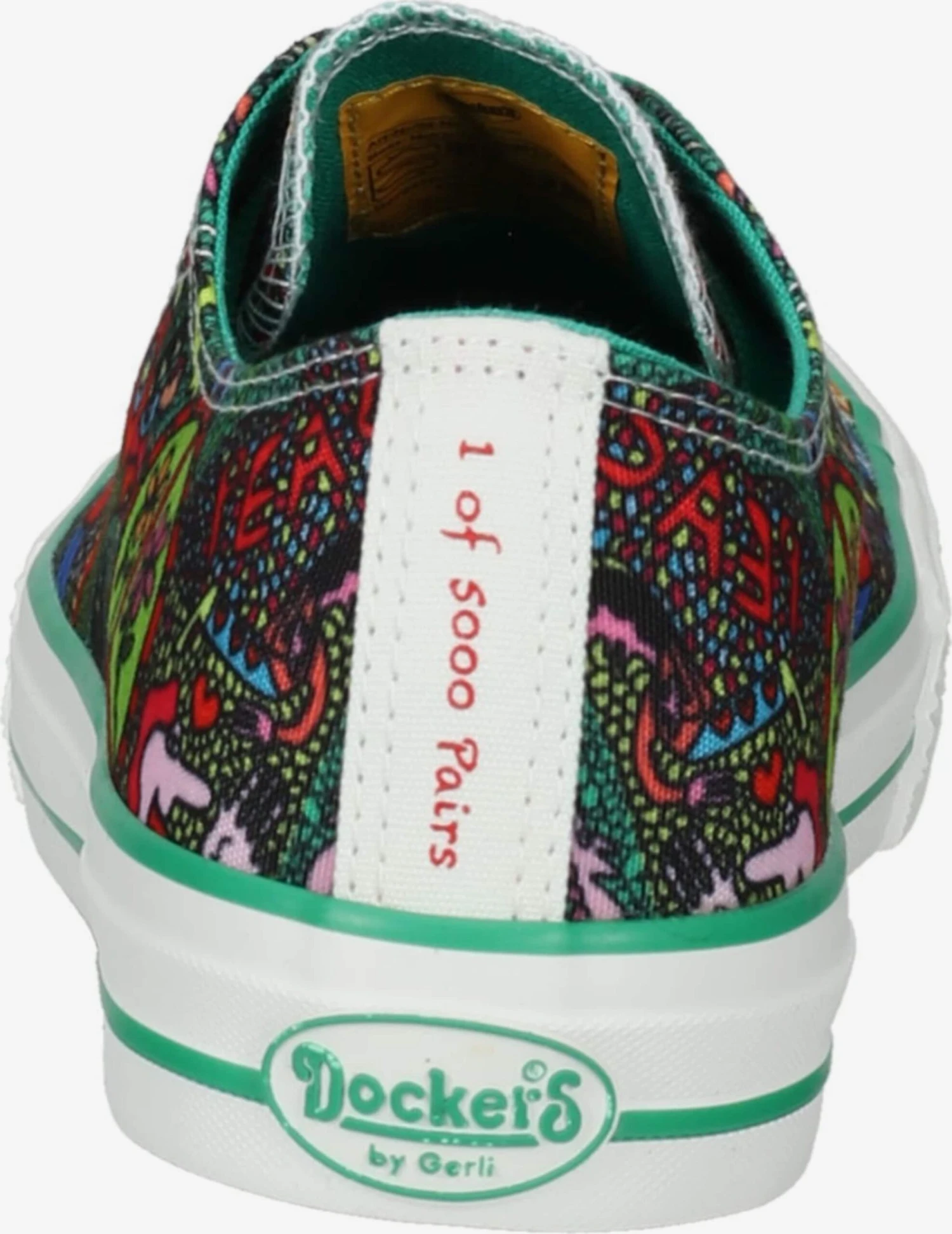 Dockers By Gerli Casual Sneakers Sneakers Laag Dames Groen / Lichtgroen 7 Dockers By Gerli Casual Sneakers Sneakers Laag Dames Groen / Lichtgroen - Image 5